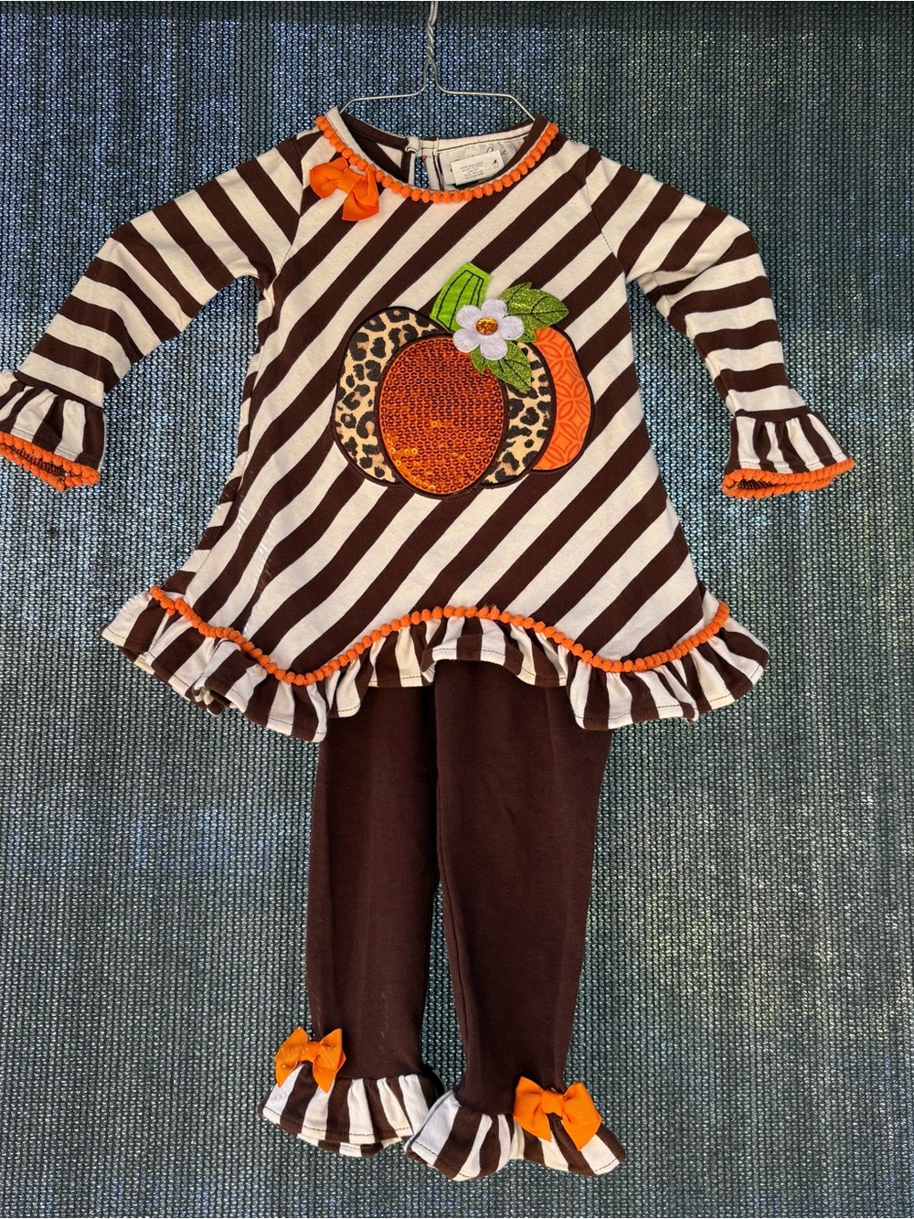 Emily Rose 18 month fall pumpkin 2 piece set
